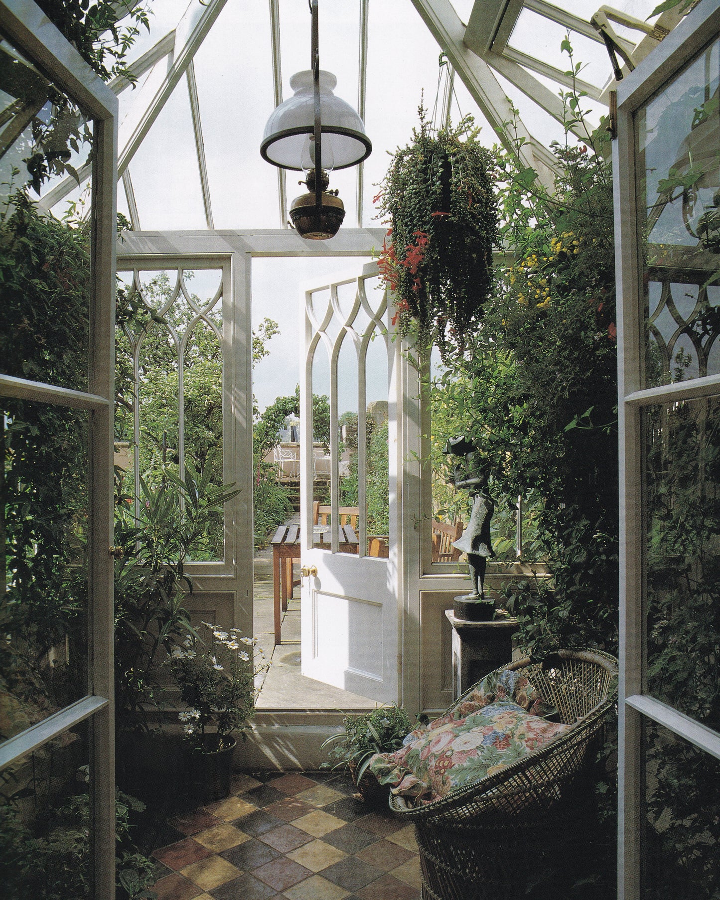 1986 Living Under Glass, Hardcover