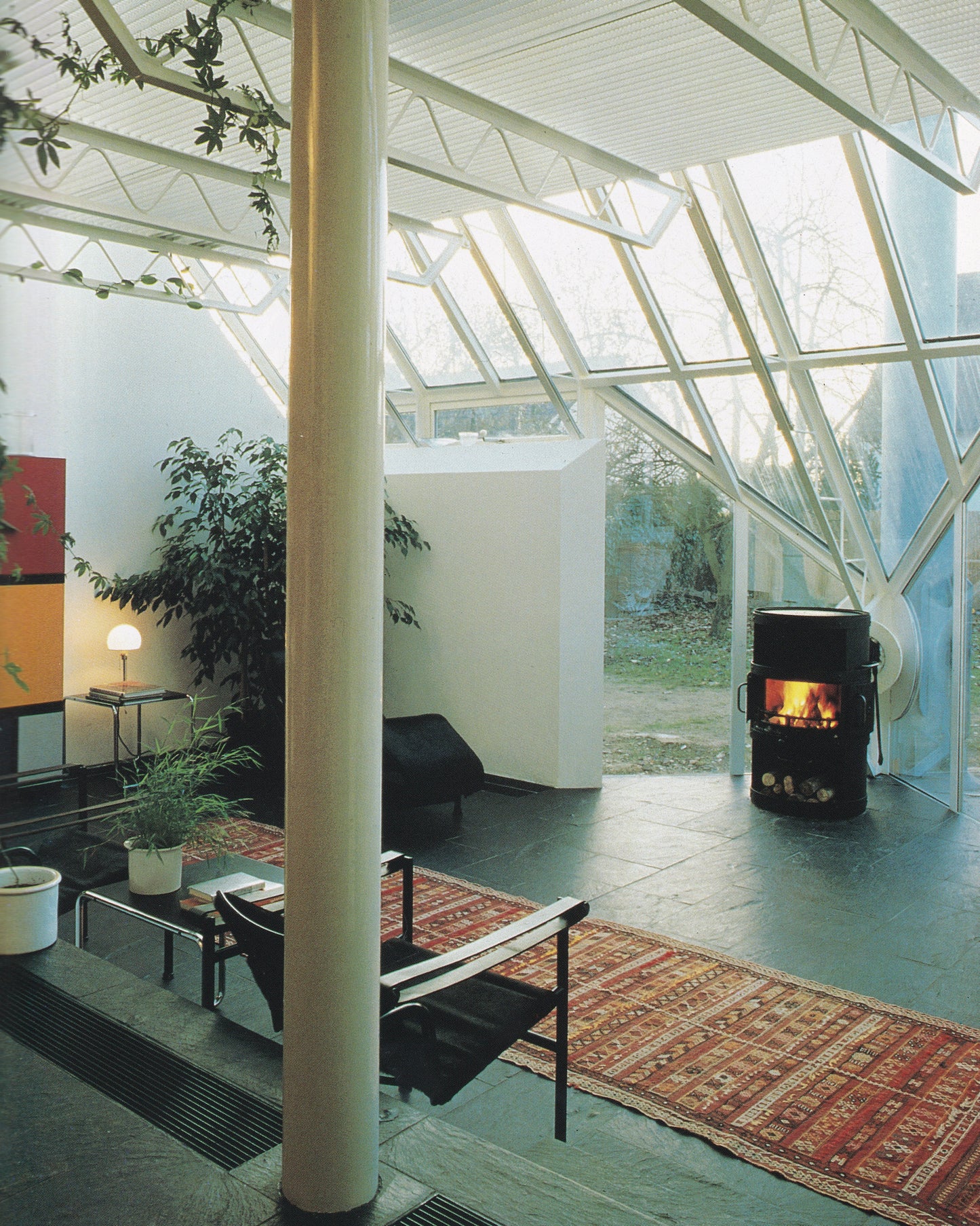 1986 Living Under Glass, Hardcover