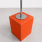 1960s/70s Orange Orb Eyeball Lamp Attributed to Robert Sonneman for George Kovacs