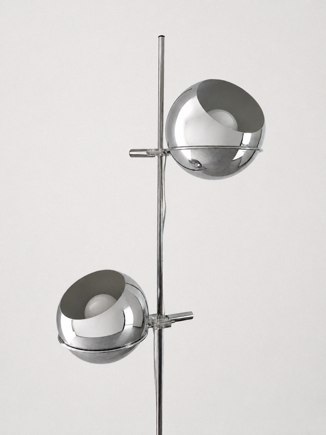 1960s Gepo Amsterdam Chrome Floor Lamp