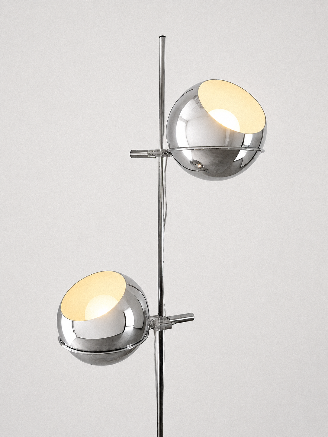 1960s Gepo Amsterdam Chrome Floor Lamp