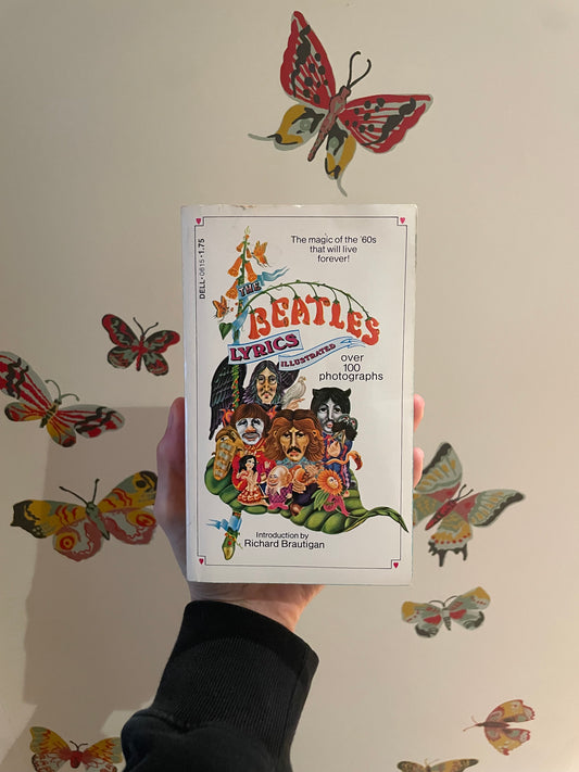 1976 The Beatles Lyrics Illustrated, Softcover