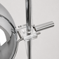 1960s Gepo Amsterdam Chrome Floor Lamp