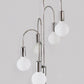 1970s Robert Sonneman Chrome Waterfall Lamp
