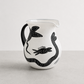 1987 Kosta Boda Caramba Collection Jug by Ulrica Hydman-Vallien; Signed