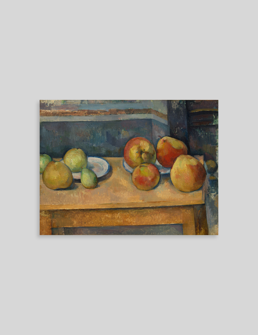 Post-Impressionist Apple Still Life Print