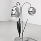 **Shipping Listing** 1960s Chrome Waterfall Table Lamp Attributed to Robert Sonneman