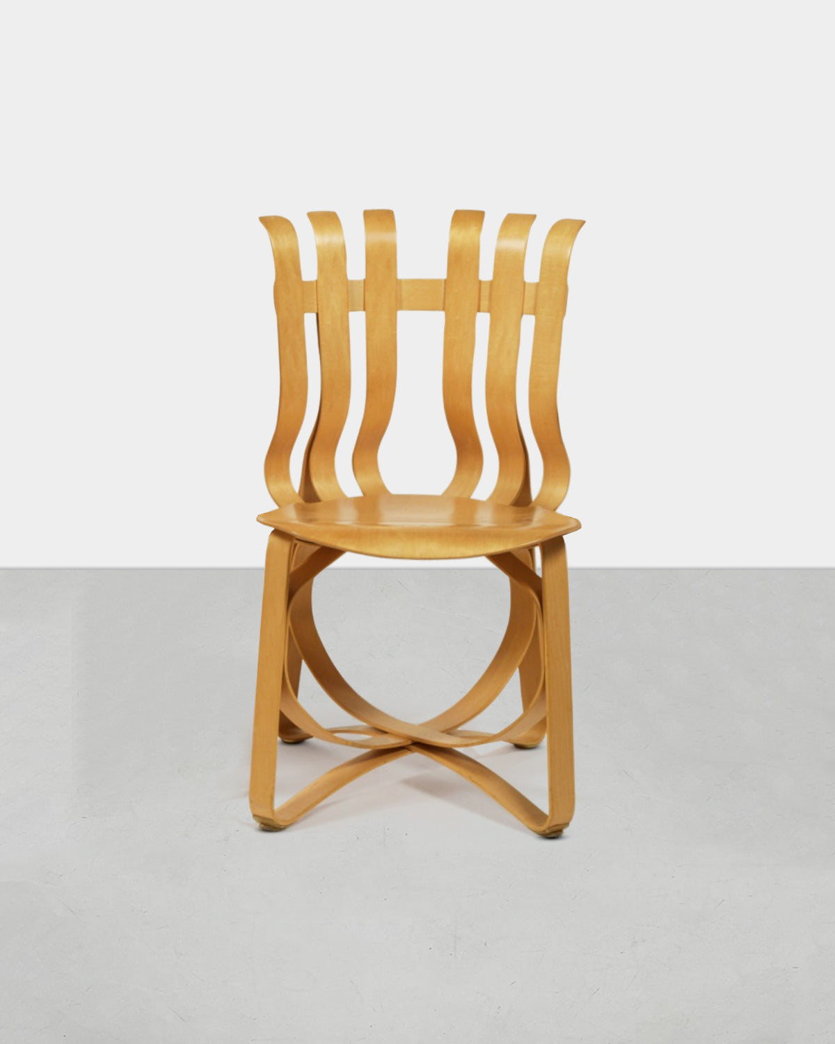 Hat Trick Armless Chair by Frank Gehry for Knoll