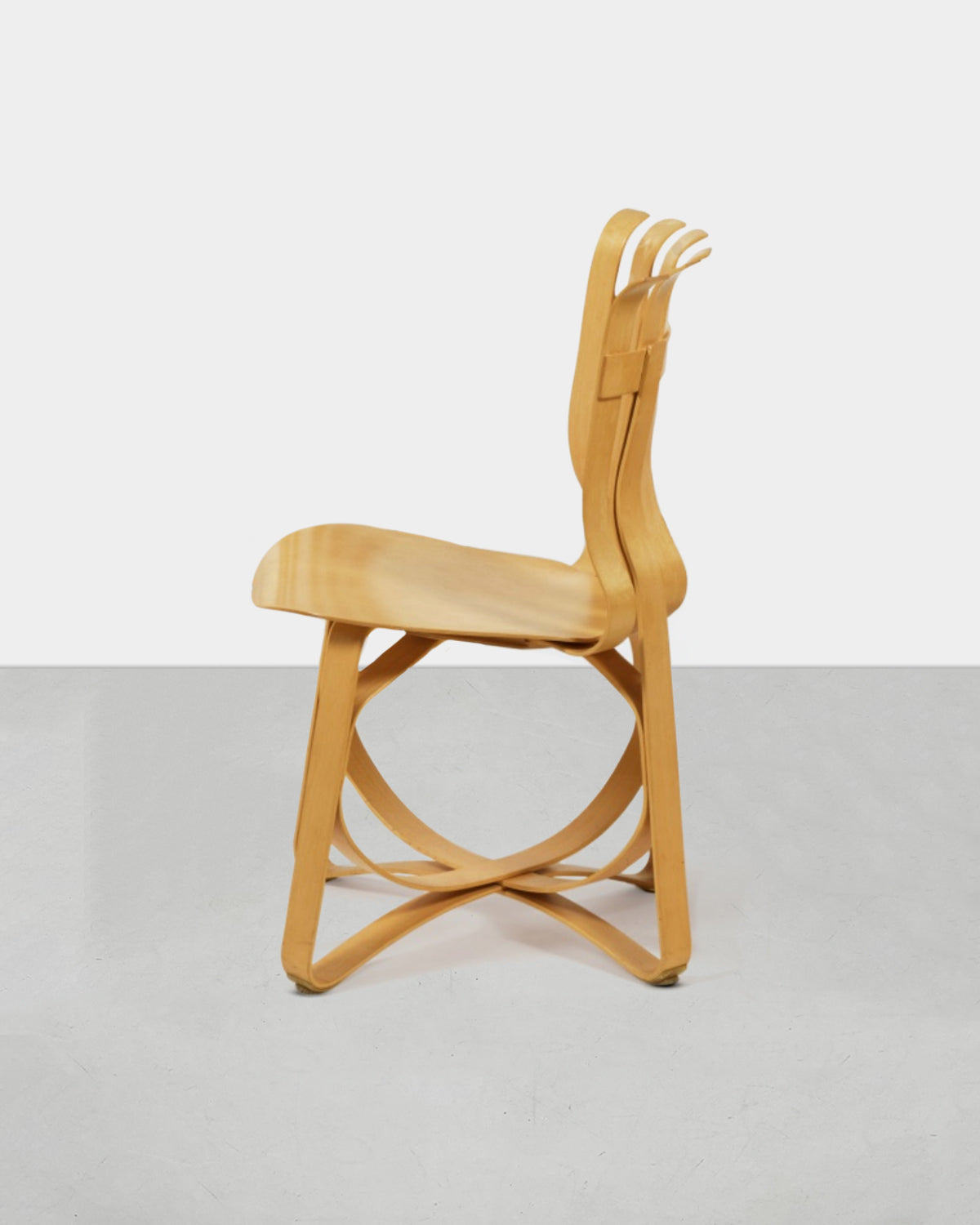 Hat Trick Armless Chair by Frank Gehry for Knoll