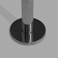 1970s Robert Sonneman Chrome Waterfall Lamp