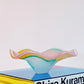 Wavy Pastel Murano Glass Bowl