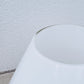 XL 1960s RES Murano Mushroom Lamp in White