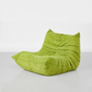 1970s Lime Green Togo Fireside Chair by Michel Ducaroy for Ligne Roset